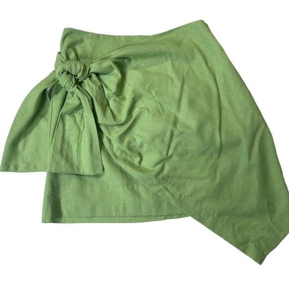 emory park Dresses & Skirts - NWT Emory Park Lime Green Wrap Skirt Size S